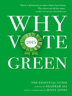 cover image of Why Vote Green 2015